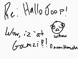 Drawn comment by PennDragon