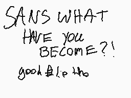 Drawn comment by PennDragon