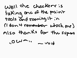 Drawn comment by Void