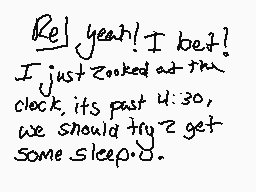 Drawn comment by MichⒶel-J