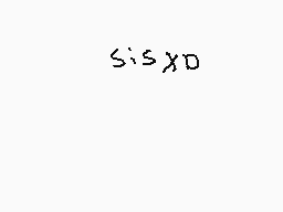 Drawn comment by Zero
"s is x o"