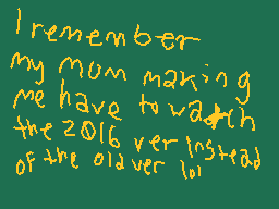 Drawn comment by Gabberland
"I remember my mum making me have to watch the 2016 version instead of the older 101!"