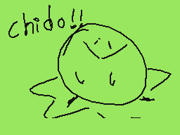 Drawn comment by Danny
"Chido!!"