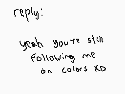 Drawn comment by Red★Cinder