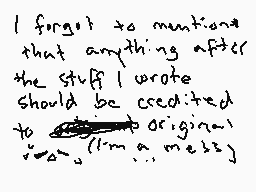 Drawn comment by Akorecan