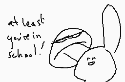 Drawn comment by cherub