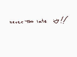 Drawn comment by cherub