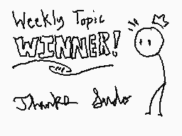 Drawn comment by kingwink
"Weekly Topic WINNER! Thanks, Judo!"
