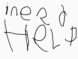 Drawn comment by kirby179
"I need help"