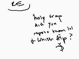 Drawn comment by ArmyTrash∞