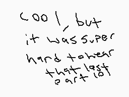 Drawn comment by Phoney