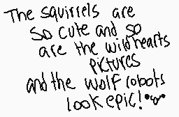 Drawn comment by Squirrel