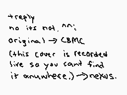 Drawn comment by nick