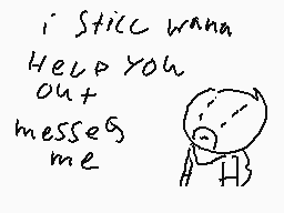 Drawn comment by Aaron dee