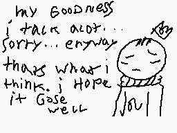 Drawn comment by Aaron dee