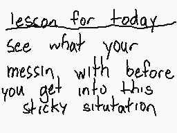 Drawn comment by blockhead