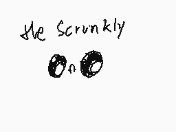 Drawn comment by Blake😃
"the Scrunkly"