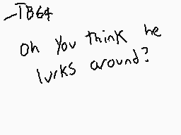 Drawn comment by ◆