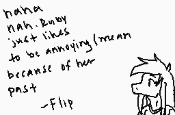 Drawn comment by Flip