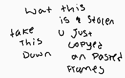 Drawn comment by Püppy