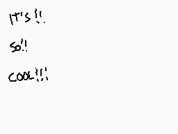 Drawn comment by son