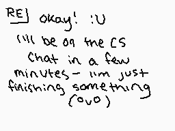 Drawn comment by Kay★