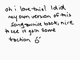 Drawn comment by g!ll