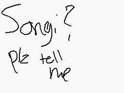 Drawn comment by Sparky$len