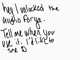 Drawn comment by A7X100