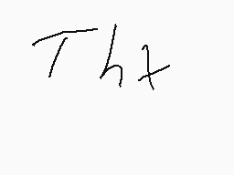 Drawn comment by ☆W！レわWのしチ★
"Thx"