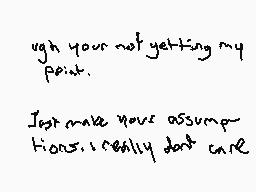 Drawn comment by Serval