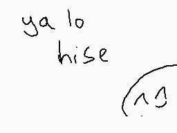 Drawn comment by ☆♥kitty♥★
"ya lo hise"