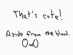 Drawn comment by Footpaws