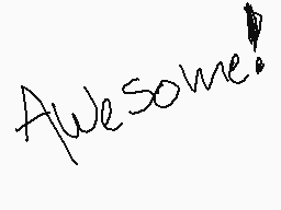 Drawn comment by Keijos
"Awesome!"