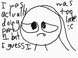 Drawn comment by BluePikcat