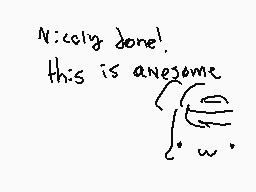 Drawn comment by D@ni
"Niccly done! this is awesome"