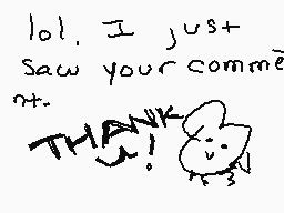 Drawn comment by baeyoncé