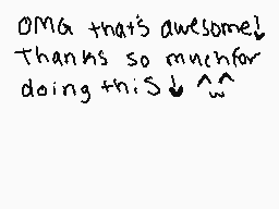 Drawn comment by ✕Wildfire✕