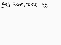 Drawn comment by ✕Wildfire✕