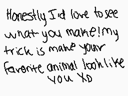 Drawn comment by CottnCandy