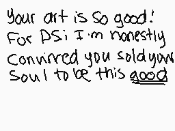 Drawn comment by SweetTooth