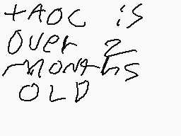 Drawn comment by owen
"+aoc is over 2 months old"