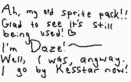 Comentario dibujado por Kesstar