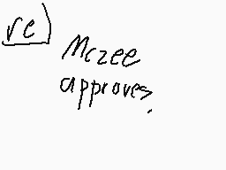 Ritad kommentar från McZee