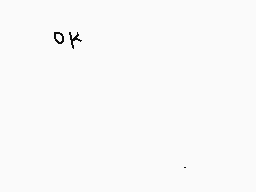 Drawn comment by hand fetis
"OK"