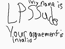 Drawn comment by LPSSudo