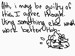 Drawn comment by Punny