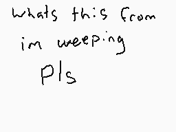 Drawn comment by Raven