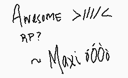 Drawn comment by Maxi óÓÒò