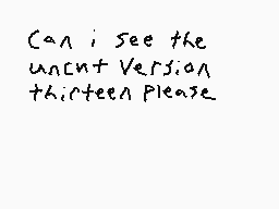 Drawn comment by lukeguy